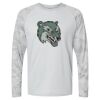 Cayman Performance Camo Colorblock Long Sleeve T-Shirt Thumbnail