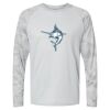 Cayman Performance Camo Colorblock Long Sleeve T-Shirt Thumbnail