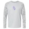 Cayman Performance Camo Colorblock Long Sleeve T-Shirt Thumbnail