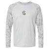 Cayman Performance Camo Colorblock Long Sleeve T-Shirt Thumbnail