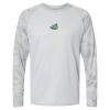 Cayman Performance Camo Colorblock Long Sleeve T-Shirt Thumbnail
