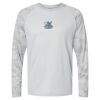 Cayman Performance Camo Colorblock Long Sleeve T-Shirt Thumbnail