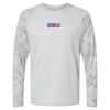 Cayman Performance Camo Colorblock Long Sleeve T-Shirt Thumbnail