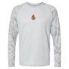 Cayman Performance Camo Colorblock Long Sleeve T-Shirt Thumbnail