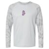 Cayman Performance Camo Colorblock Long Sleeve T-Shirt Thumbnail