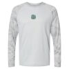 Cayman Performance Camo Colorblock Long Sleeve T-Shirt Thumbnail