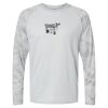 Cayman Performance Camo Colorblock Long Sleeve T-Shirt Thumbnail