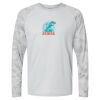 Cayman Performance Camo Colorblock Long Sleeve T-Shirt Thumbnail