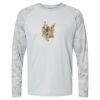 Cayman Performance Camo Colorblock Long Sleeve T-Shirt Thumbnail