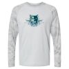 Cayman Performance Camo Colorblock Long Sleeve T-Shirt Thumbnail