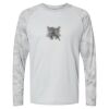 Cayman Performance Camo Colorblock Long Sleeve T-Shirt Thumbnail