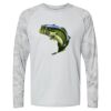 Cayman Performance Camo Colorblock Long Sleeve T-Shirt Thumbnail