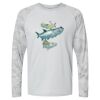 Cayman Performance Camo Colorblock Long Sleeve T-Shirt Thumbnail