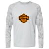 Cayman Performance Camo Colorblock Long Sleeve T-Shirt Thumbnail