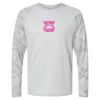 Cayman Performance Camo Colorblock Long Sleeve T-Shirt Thumbnail