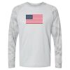 Cayman Performance Camo Colorblock Long Sleeve T-Shirt Thumbnail