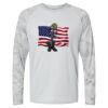 Cayman Performance Camo Colorblock Long Sleeve T-Shirt Thumbnail