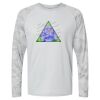 Cayman Performance Camo Colorblock Long Sleeve T-Shirt Thumbnail