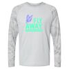 Cayman Performance Camo Colorblock Long Sleeve T-Shirt Thumbnail
