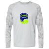 Cayman Performance Camo Colorblock Long Sleeve T-Shirt Thumbnail