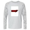 Cayman Performance Camo Colorblock Long Sleeve T-Shirt Thumbnail