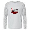 Cayman Performance Camo Colorblock Long Sleeve T-Shirt Thumbnail