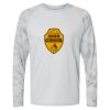 Cayman Performance Camo Colorblock Long Sleeve T-Shirt Thumbnail