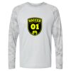Cayman Performance Camo Colorblock Long Sleeve T-Shirt Thumbnail