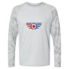 Cayman Performance Camo Colorblock Long Sleeve T-Shirt Thumbnail