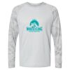 Cayman Performance Camo Colorblock Long Sleeve T-Shirt Thumbnail