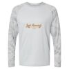 Cayman Performance Camo Colorblock Long Sleeve T-Shirt Thumbnail