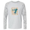 Cayman Performance Camo Colorblock Long Sleeve T-Shirt Thumbnail