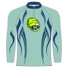 Sea Jelly Custom Pro Fishing Jersey Thumbnail