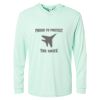 NautAteeII Performance Hooded Long Sleeve T-Shirt Thumbnail