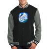Fleece Letterman Jacket Thumbnail