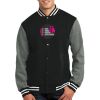 Fleece Letterman Jacket Thumbnail