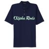 Saratoga Solid Mini Mesh Performance Polo Mens & Youth sizes Thumbnail