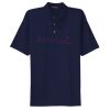 Saratoga Solid Mini Mesh Performance Polo Mens & Youth sizes Thumbnail