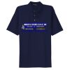 Saratoga Solid Mini Mesh Performance Polo Mens & Youth sizes Thumbnail