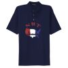 Saratoga Solid Mini Mesh Performance Polo Mens & Youth sizes Thumbnail