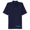 Saratoga Solid Mini Mesh Performance Polo Mens & Youth sizes Thumbnail